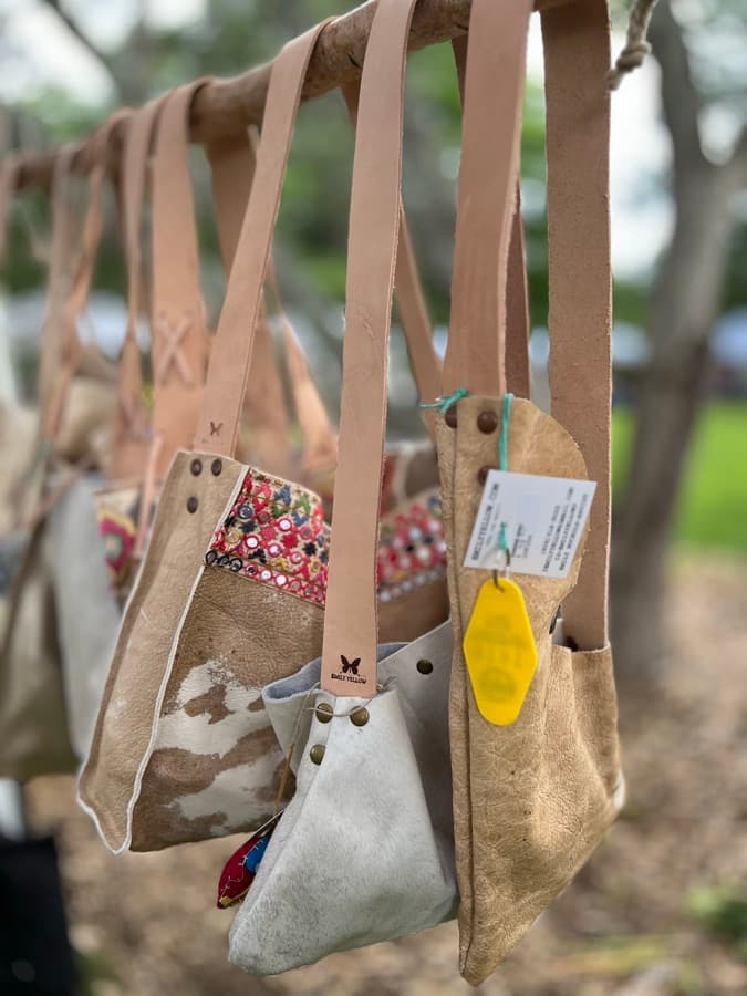 Leather & Bags — handmade at the Athens Holiday Market